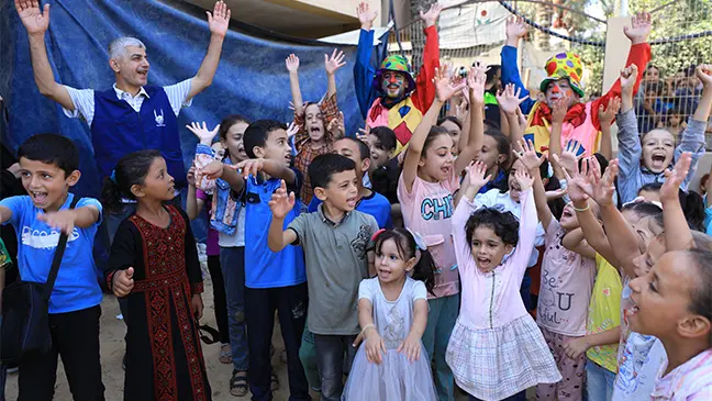 تنفيذ ورشة دعم نفسي اجتماعي للأطفال ضمن برنامج “فسحة أمل”